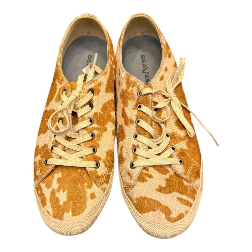 SeaVees Women’s Cowhide Sneakers – Size 9